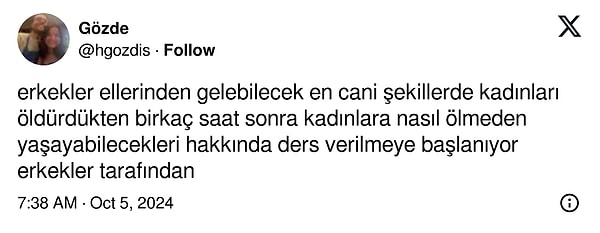 "Erkekler ellerinden gelebilecek en cani şekilde kadınları öldürdükten birkaç saat sonra..." 👇