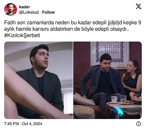 Show TV'nin reyting rekortmeni dizisi Kızılcık Şerbeti yine sosyal medyanın gündemine oturdu. Dizinin izleyicilerinin hafta boyunca yaptığı paylaşımları sizler için derledik.