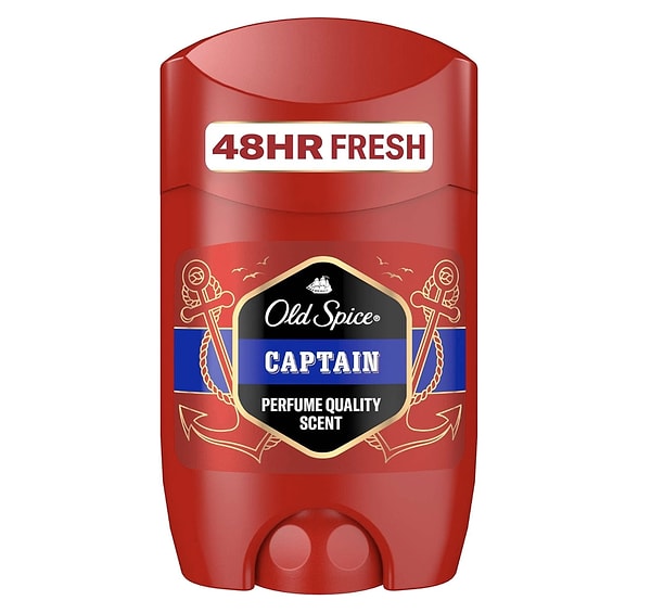 6. Old Spice Captain Erkekler İçin Stick Deodorant 50 ml