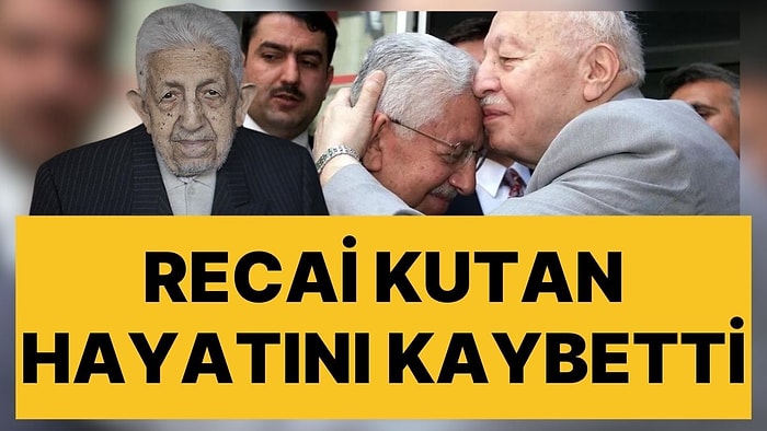 Saadet Partisi Kurucusu Recai Kutan Hayatını Kaybetti