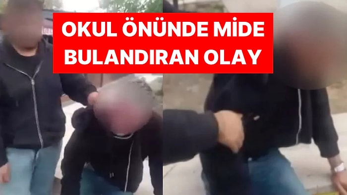 Okul Önünde Mide Bulandıran Olay: Öğrencilere Bakarak 'Mastürbasyon' Yaptı