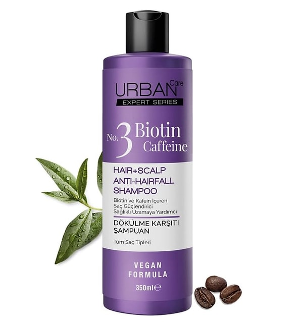 5. Urban Care Expert Biotin & Kafein Şampuan