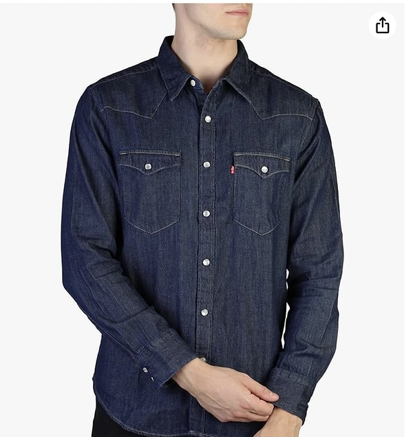 Levi's Herren Barstow Western Standard Shirt