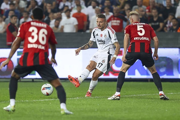 Süper Lig'de henüz yenilgi yüzü görmeyen Beşiktaş, 8. haftada Gaziantep FK'ya konuk olmuştu.