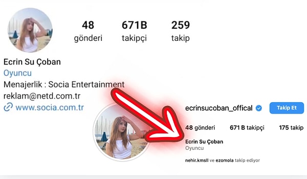 Olayların günden güne büyümesiyle beraber ünlü bir giyim markası ve müzik şirketi Ecrin ile olan anlaşmalarını sonlandırdı. Bunun ardından genç fenomen Instagram profilinde değişiklik yaptı.