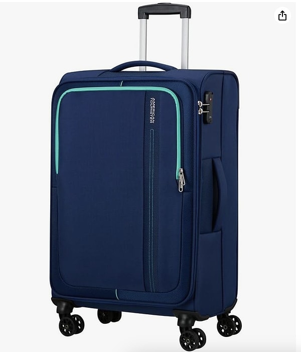 6. American Tourister Sea Seeker Spinner Valiz Tsa