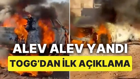 Togg Neden Yandı? Togg'dan Yanan T10X'e Dair İlk Açıklama