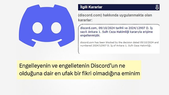 Discord'a Getirilen Engel Hakkında İki Çift Lafı Olan Kişiler