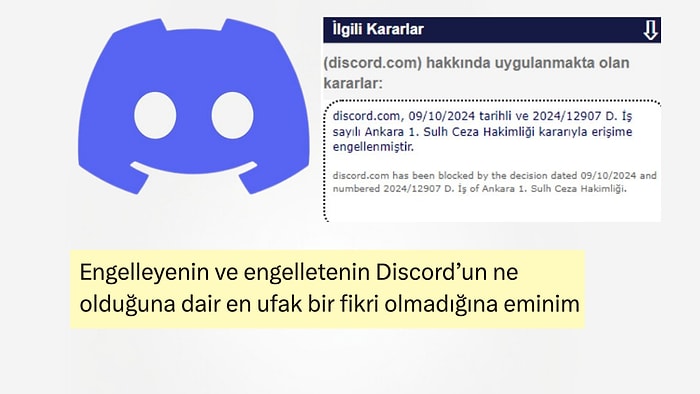 Discord'a Getirilen Engel Hakkında İki Çift Lafı Olan Kişiler