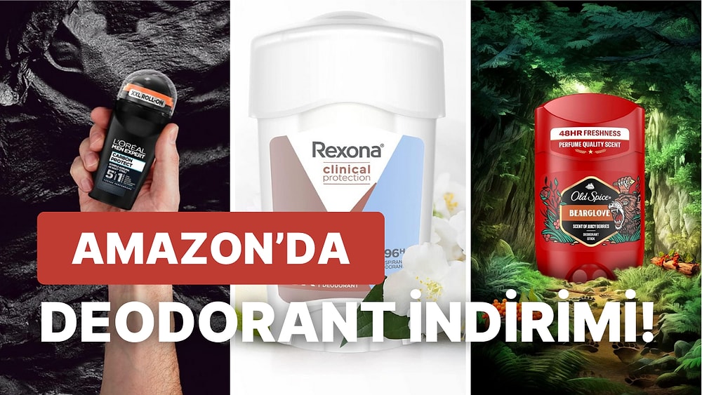 Koltuk Altı Kokusuna Son! Prime Fırsatlarından İndirimli Deodorantlar