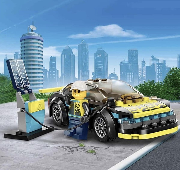 LEGO City Elektrikli Spor Araba