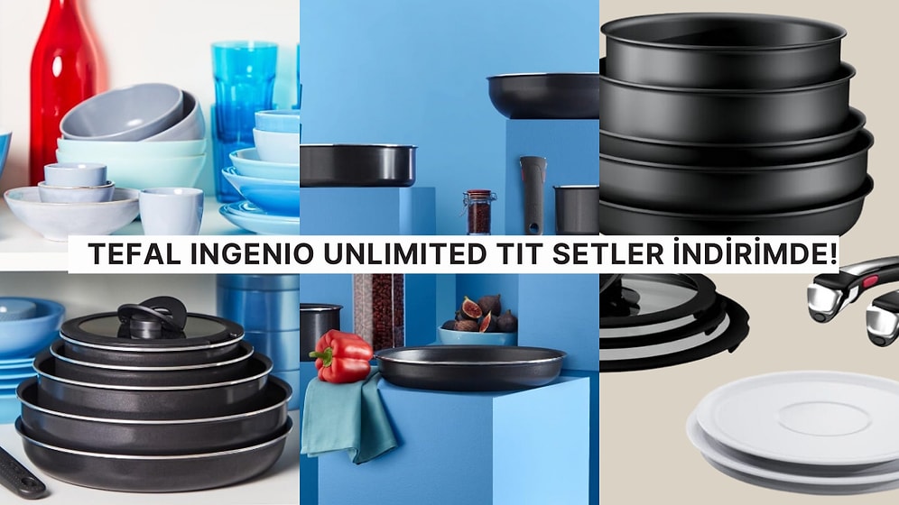 Prime İndirimlerinden Seçtik! Tefal Ingenio Unlimited Tit Setler