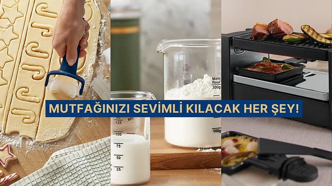 Mutfağınıza Pratiklik Aynı Zamanda da Sevimlilik Katacak Birbirinden Güzel Ürünler