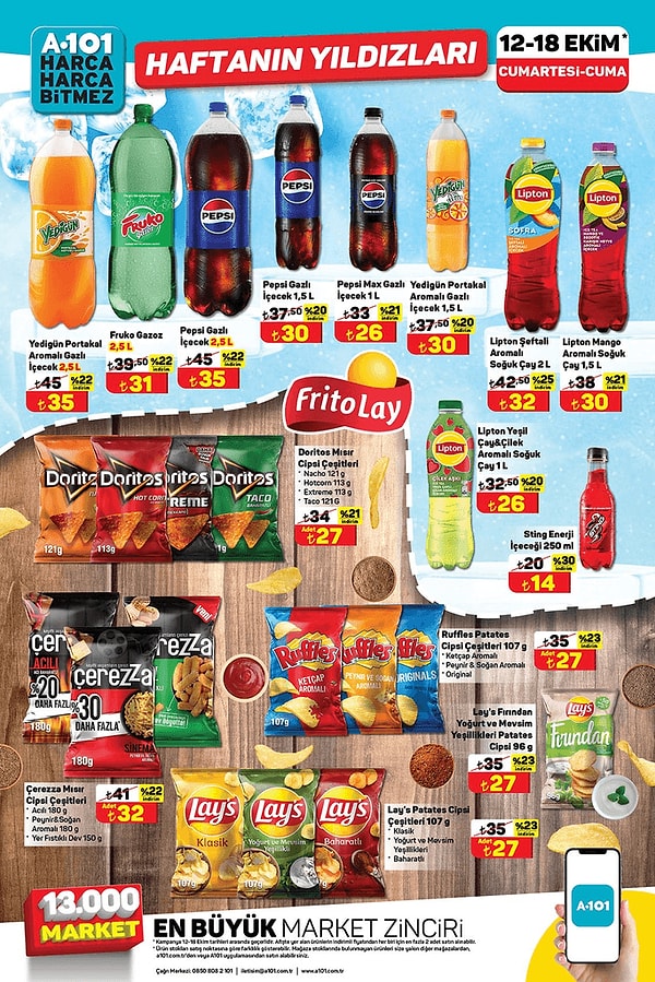 Pepsi Cola Gazlı İçecek 2,5 Litre 35 TL