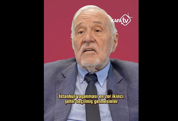 Ne turistleri ne yerleşmek için gelenleri "istemiyoruz" diyen Ortaylı'nın o sözlerine pek çok kişi hak verdi.