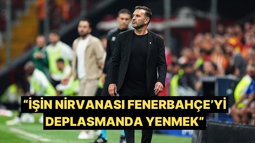 Okan Buruk'tan Mourinho ve Fenerbahçe Açıklaması Geldi: "O Fotoğraf Denk Geldi"