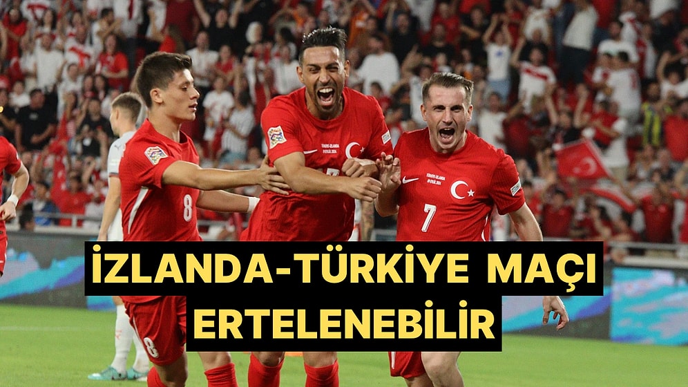 İzlanda - Türkiye Maçı "Soğuk Hava Sebebiyle Ertelenebilir" İddiası Ortaya Atıldı