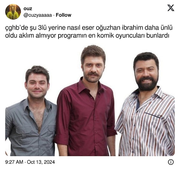 "Programın en komik oyuncuları bunlardı." diye söyleyen kullanıcıya yorum yağdı.