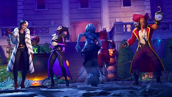 Disney kötüleri ve farklı ikonik kötüler de Fortnite adasına konuk oluyorlar.