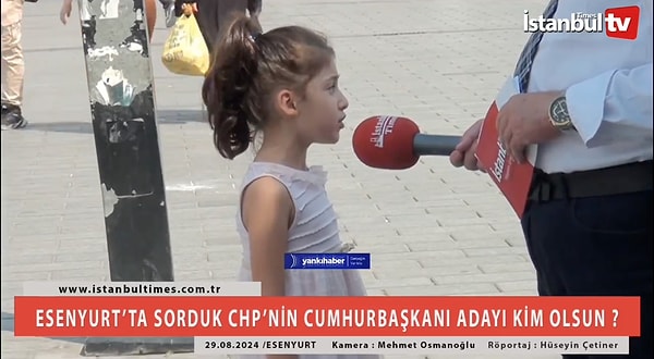 İstanbul TV isimli röportaj kanalına konuşan küçük kızın hayat pahalılığına ilişkin açıklamaları sosyal medyada gündem oldu.