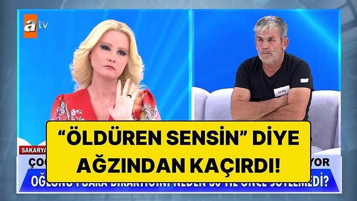 Kayıp Oğlu ile İlgili Çelişkili Açıklamalarda Bulunan Adam Müge Anlı'yı Çıldırttı!