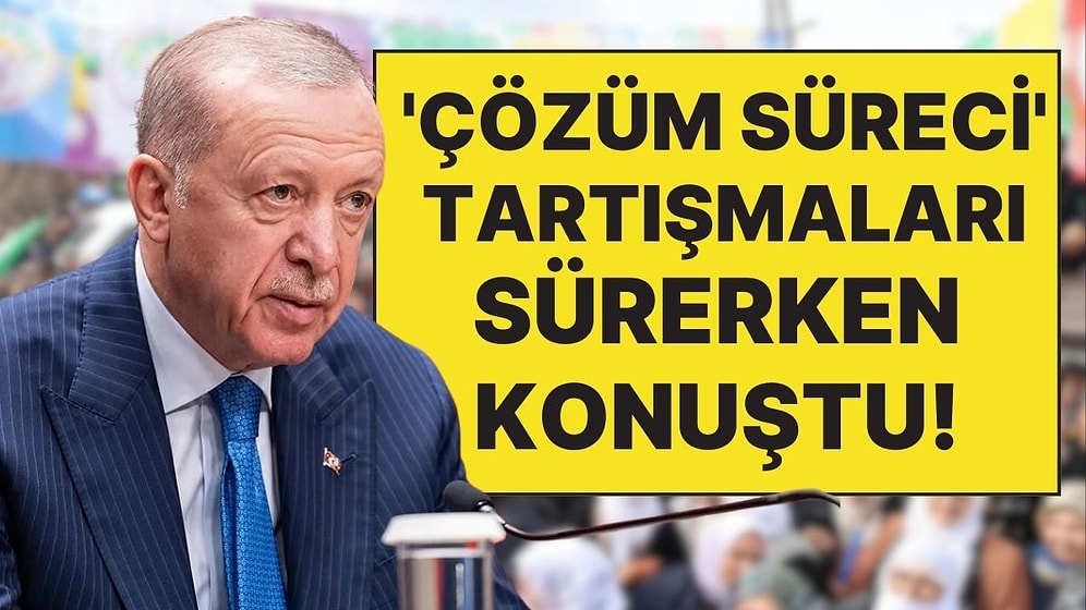 'Çözüm Süreci' Tartışmaları Devam Ederken Cumhurbaşkanı Erdoğan'dan 'Ana Dil' Çıkışı: "Ötekileştirdiler"