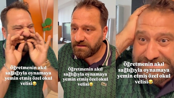 Sosyal medya fenomeni Gökhan Ünver, çocuklarını özel okula yazdıran bazı velilerin, öğretmenlere karşı davranışlarını işleyen bir video paylaştı.