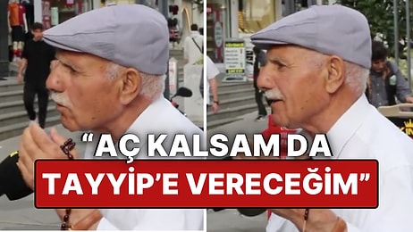 Sokak Röportajındaki Yaşlı Adamın Sözleri Gündem Oldu: "Et Alamıyorum Ama Oyum Yine Tayyip’e"