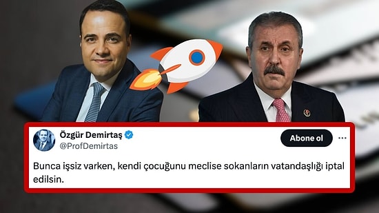 Mustafa Destici’nin 750 TL’lik Kredi Kartı Aidatı Sözlerine Özgür Demirtaş Yorumu