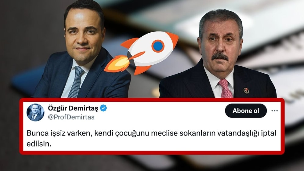 Mustafa Destici’nin 750 TL’lik Kredi Kartı Aidatı Sözlerine Özgür Demirtaş Yorumu