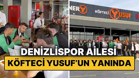 Domuz Eti Skandalının Ardından Köfteci Yusuf’a Bu Defa Denizlispor Ailesi'nden Destek Geldi!