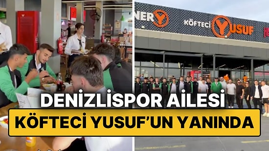 Domuz Eti Skandalının Ardından Köfteci Yusuf’a Bu Defa Denizlispor Ailesi'nden Destek Geldi!