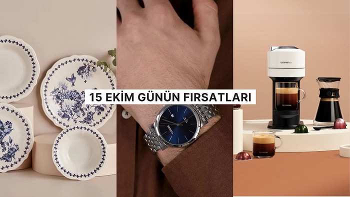 Bugün İndirimde Neler Var? Nespresso Kahve Makinesinden Calvin Klein Cüzdanlara 15 Ekim 2024 Günün Fırsatları