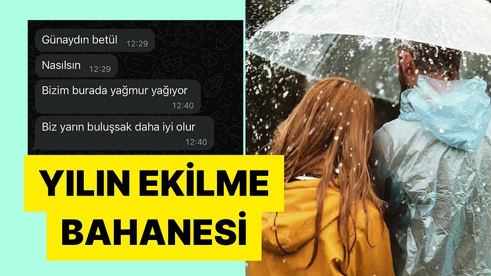 Yağmur Yağıyor Diye Görücüsü Tarafından Ekilen Kadın Viral Oldu