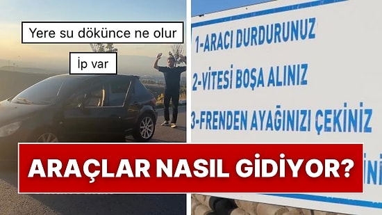 Erzurum’daki Gizemli Yol Yine İlgilerin Odağı Oldu: Arabalar Kendi Kendilerine Nasıl Rampa Çıkıyor?