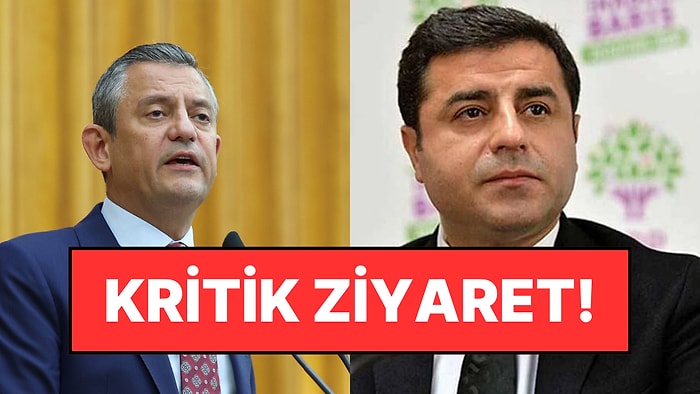 CHP Genel Başkanı Özgür Özel, Selahattin Demirtaş’ı Cezaevi’nde Ziyaret Edecek