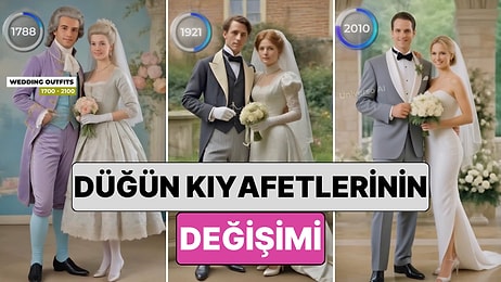 Yapay Zeka Düğün Kıyafetlerinin Geçmişten Günümüze ve Hatta Geleceğe Kadar Geçirdiği Değişimi Gösterdi