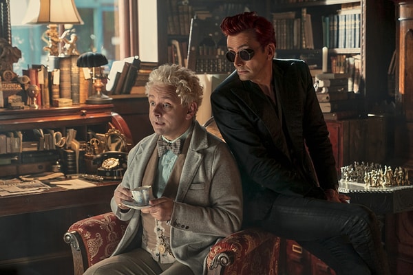 Neil Gaiman'ın yarattığı ve başrollerinde Michael Sheen ile David Tennant'ın oynadığı 'Good Omens' dizisinden yeni haberler var.