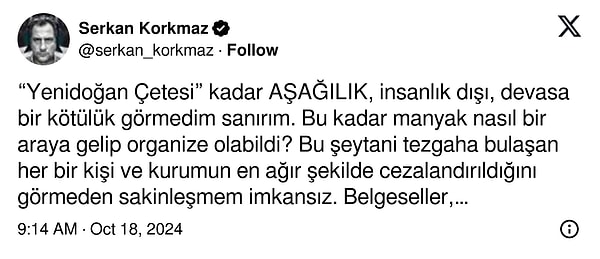 "Belgeseller, kitaplar, filmler yaparak tarihe not düşülmeli." 👇