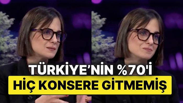 Filiz Ova'dan Çarpıcı Açıklama: "Türkiye'de Toplumun %70'i Hiç Konsere veya Tiyatroya Gitmemiş"