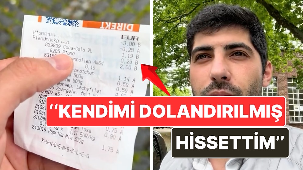 1 Buçuk Yıldır Almanya'da Yaşayan Gurbetçi Geri Dönüşüm Ücretini İlk Kez Farkedince Şoke Oldu