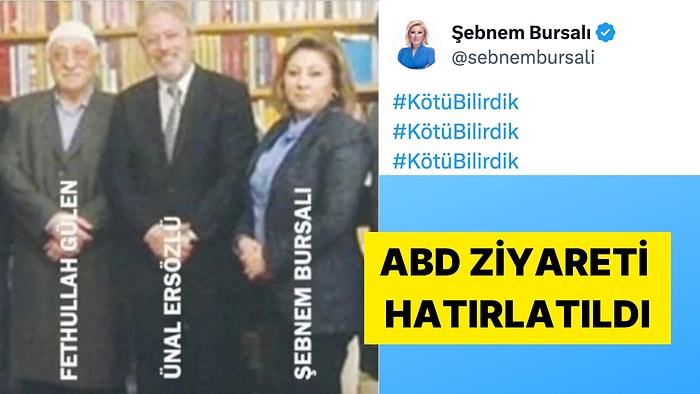 Fethullah Gülen İçin "Kötü Bilirdik" Diyen Şebnem Bursalı Paylaşımını Yorumlara Kapadı