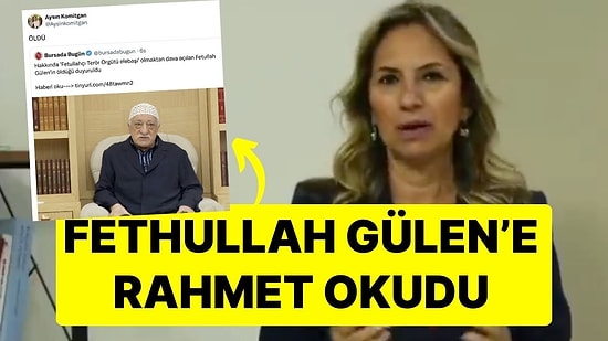 Spikerin Dili Sürçtü, Fethullah Gülen'e Rahmet Okudu: Hatasını Sosyal Medyadan Düzeltti