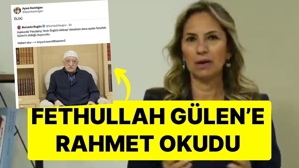 Spikerin Dili Sürçtü, Fethullah Gülen'e Rahmet Okudu: Hatasını Sosyal Medyadan Düzeltti