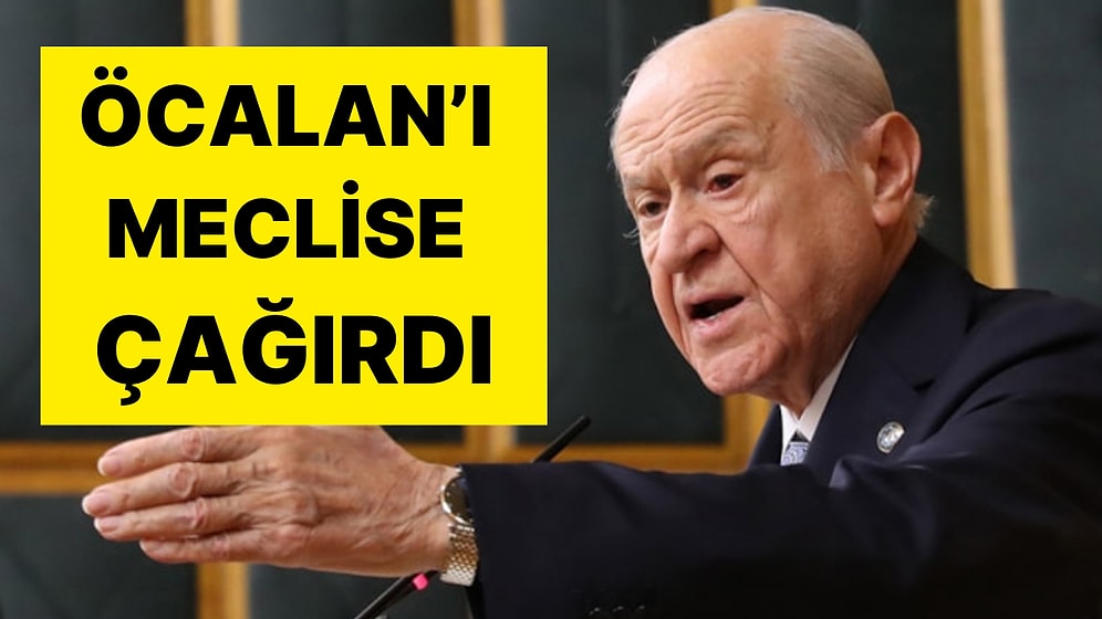 Devlet Bahçeli, Çözüm Sürecine İlişkin Öcalan'ı İşaret Etti: ''Gelsin Meclis'te Konuşsun''