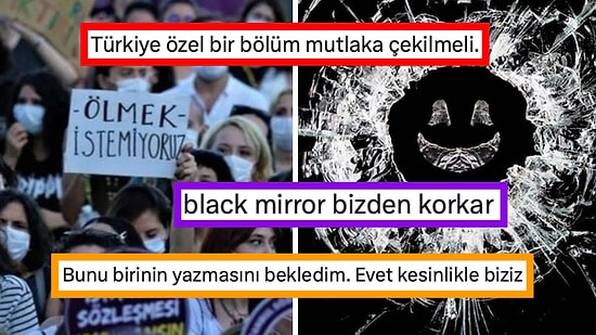 Türkiye'nin Gündemini Black Mirror Dizisine Benzeten Kişiye Gelen Birbirinden Haklı Tepkiler