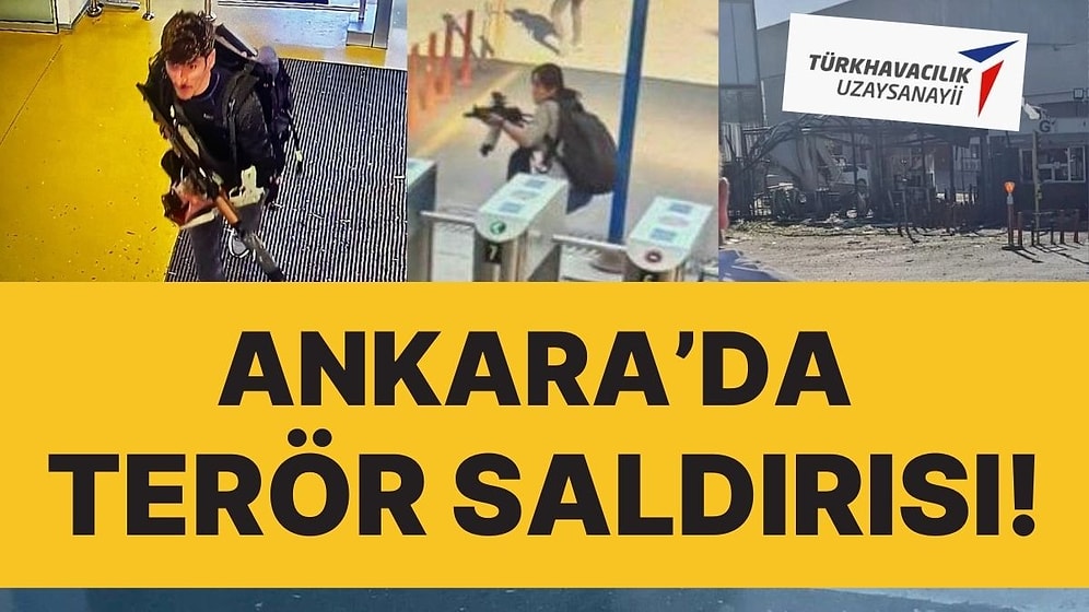 Terör Saldırısı: Ankara Kazan'da Bulunan TUSAŞ'ta Patlama ve Silah Sesleri!