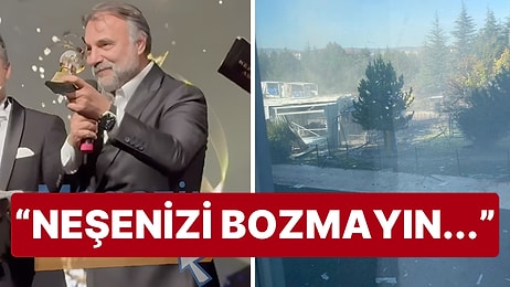 Yaptığı Ödül Konuşmasında Terör Saldırısına Değinen Oktay Kaynarca'dan "Neşenizi Bozmayın" Çağrısı