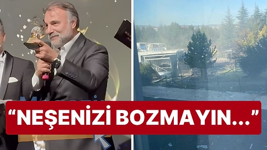 Yaptığı Ödül Konuşmasında Terör Saldırısına Değinen Oktay Kaynarca'dan "Neşenizi Bozmayın" Çağrısı