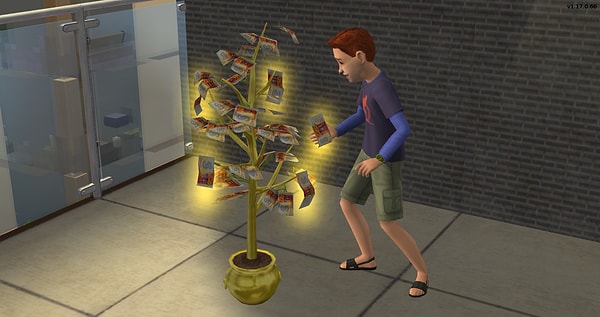 7. The Sims serisinde para ağacı vardır. Doğru mu yanlış mı?